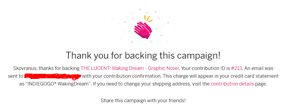 Skovranov's tweet photo. Yo #ComicsGate if you haven't already, you have 8 days left to grab your oar &amp; go back #TheLucent: Waking Dream on IGG, lets help it get to its 10K stretch goal so all of us can get a UV Spot Gloss cover!

#teamcomics #GrabAnOar #CG2020 #CGPhase3 #CultGang https://t.co/M9hEyfDXSN
