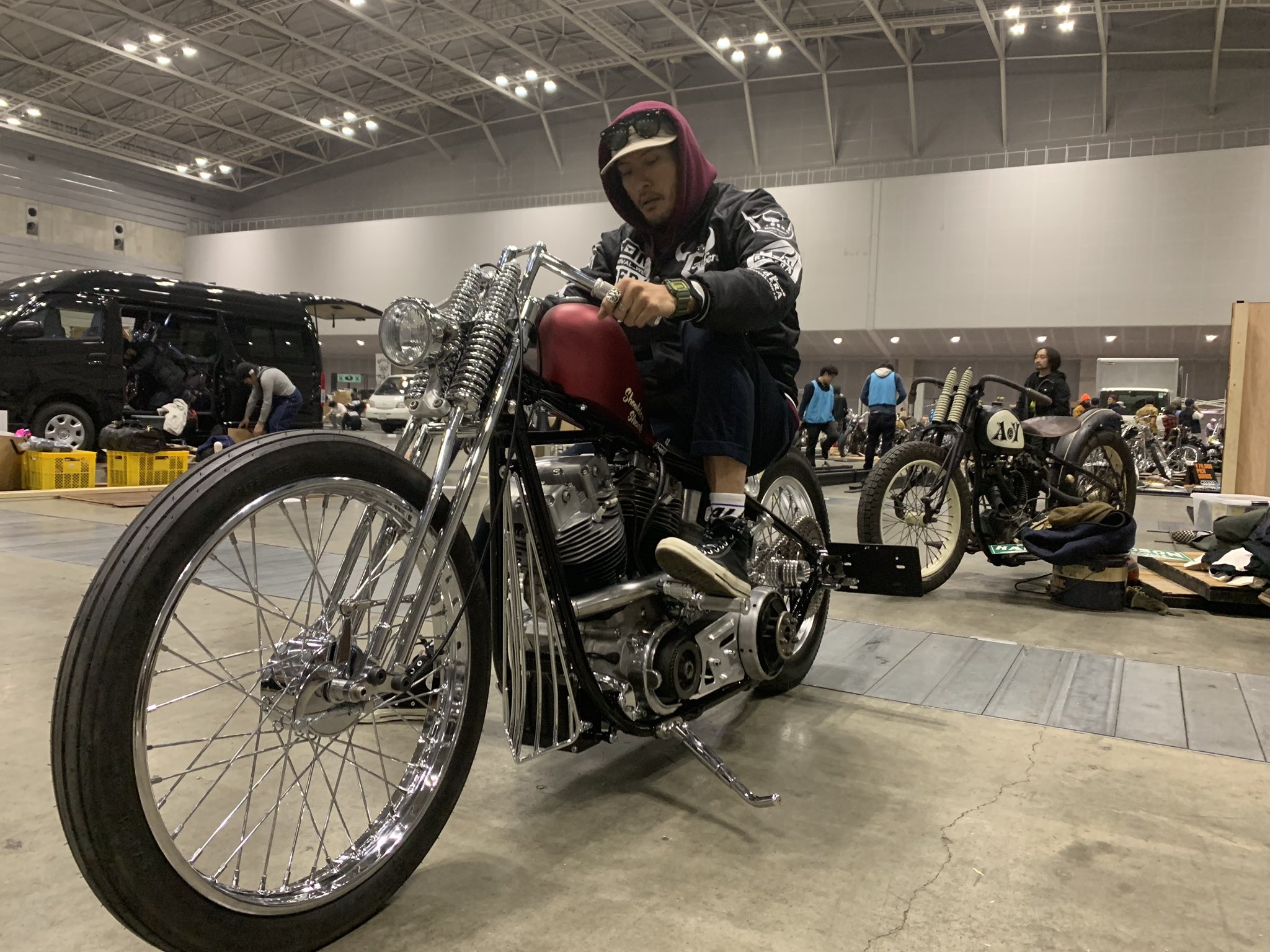 ヒロキ в X: „イベント終わりに自分のバイクに長瀬さんが ヒロキ в X: „イベント終わりに自分のバイクに長瀬さんが