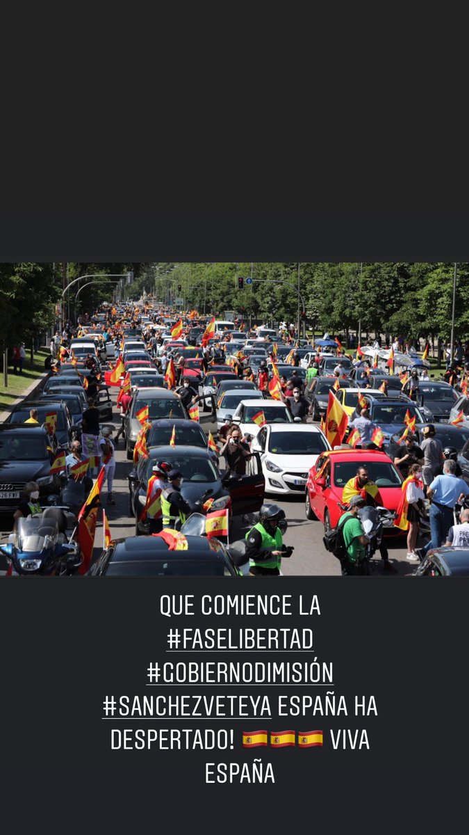 Morillas89's tweet photo. #faselibertad #SanchezVeteYa #GobiernoDimision ESPAÑA HA DESPERTSDO! Viva ESPAÑA 🇪🇸🇪🇸🇪🇸 https://t.co/BM7Dxy0KNm