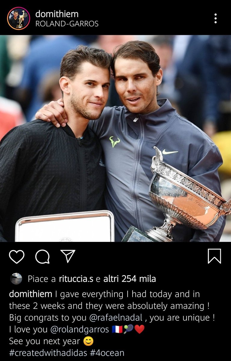 Rafa and Domi: a golden couple (on clay and not only!)