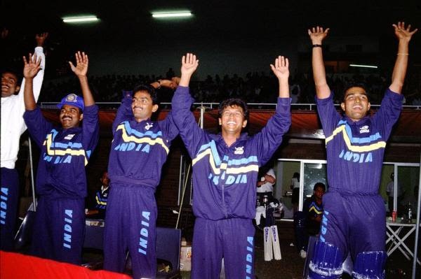 1992-93: The first 7 match ODI SeriesIndia became the first team to visit South Africa after their comeback, lost the series 2-5.