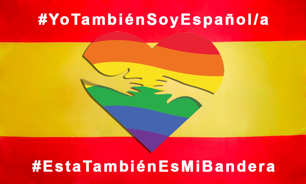 MasAlbacete's tweet photo. Recorre #Albacete una manifestación convocada por VOX. Hay quien cree que la bandera le pertenece y no estamos de acuerdo. Nos posicionamos políticamente con claridad: Albacete pacifista y antifascista. #YoTambiénSoyEspañol #YoTambiénSoyEspañola #EstaTambiénEsMiBandera https://t.co/hsxyQf5zKO