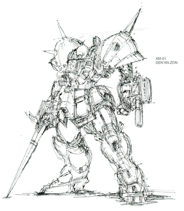 F91系のプラモ全然作って無いけど、デナン・ゾン作りたい 