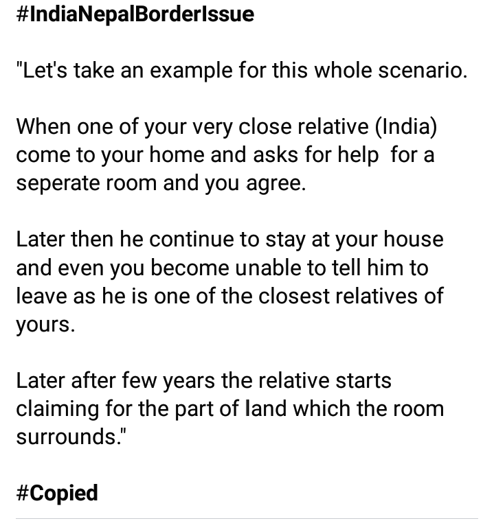 sameepchudal's tweet photo. #BackOffIndia #ABPnews https://t.co/JTWFmQIxxN