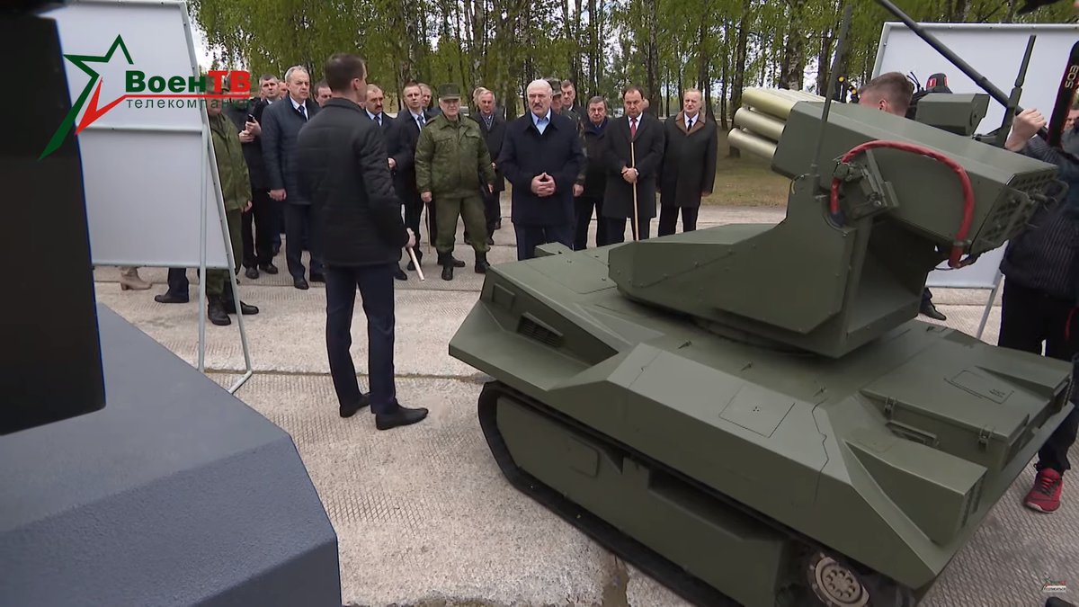 TheDeadDistrict's tweet photo. The #Belarusian #UGV #Vistl https://t.co/pCjvm5MMUx