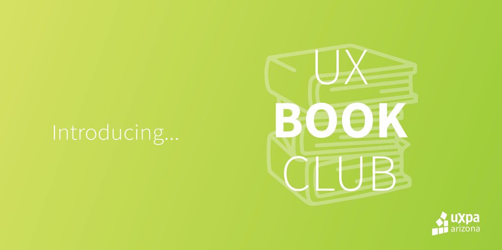 UXPAarizona's tweet photo. Coming soon! Our own UX book club! We will be posting a new book every month for whoever is interested. Also! We created a slack channel dedicated to book discussions. Our first book will be announced on June 3rd! Happy reading!
#uxpaaz #ux #uxbookclub #uxresearch #uxdesign #uxui https://t.co/cdI9uvtQXS