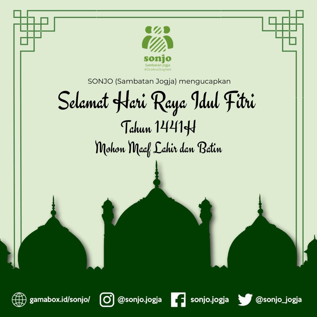 gasahadewo's tweet photo. Rekan-rekan semua, Selamat Hari Raya Idul Fitri 1441H. Mohon maaf lahir dan batin.
#Sonjo #OraOnoSingKeri https://t.co/BYOjjV2bVp