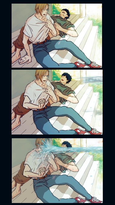 こんな日もあったならば part2
ご要望あれば続きも載せようかと...(笑)
#BANANAFISH 