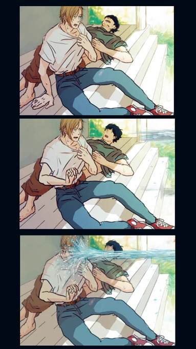 こんな日もあったならば part2
ご要望あれば続きも載せようかと...(笑)
#BANANAFISH 