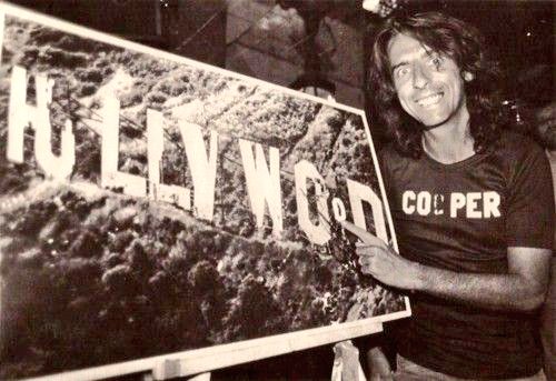 By 1978 the sign was really dilapidatedHugh Heffner of Playboy magazine held a fundraiser & each letter was auctioned for $28,000 Benefactors included Alice Cooper, Warner Bros Studios, Andy Williams, Gene Autrey. #Hollywood  #Playboy  @alicecooper