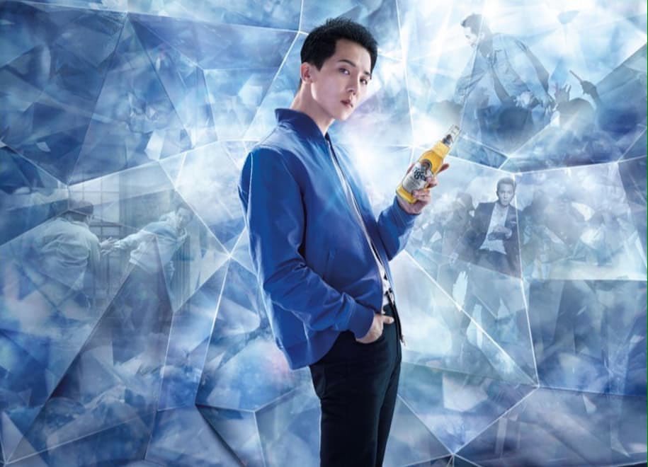 [ #MINO  #송민호] August 2019: Mino selected as new model of “Tiger Beer”, Asia’s leading international premium beer, they also called Mino the "PRINCE OF KPOP" 