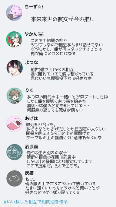 相関図のtwitterイラスト検索結果 古い順