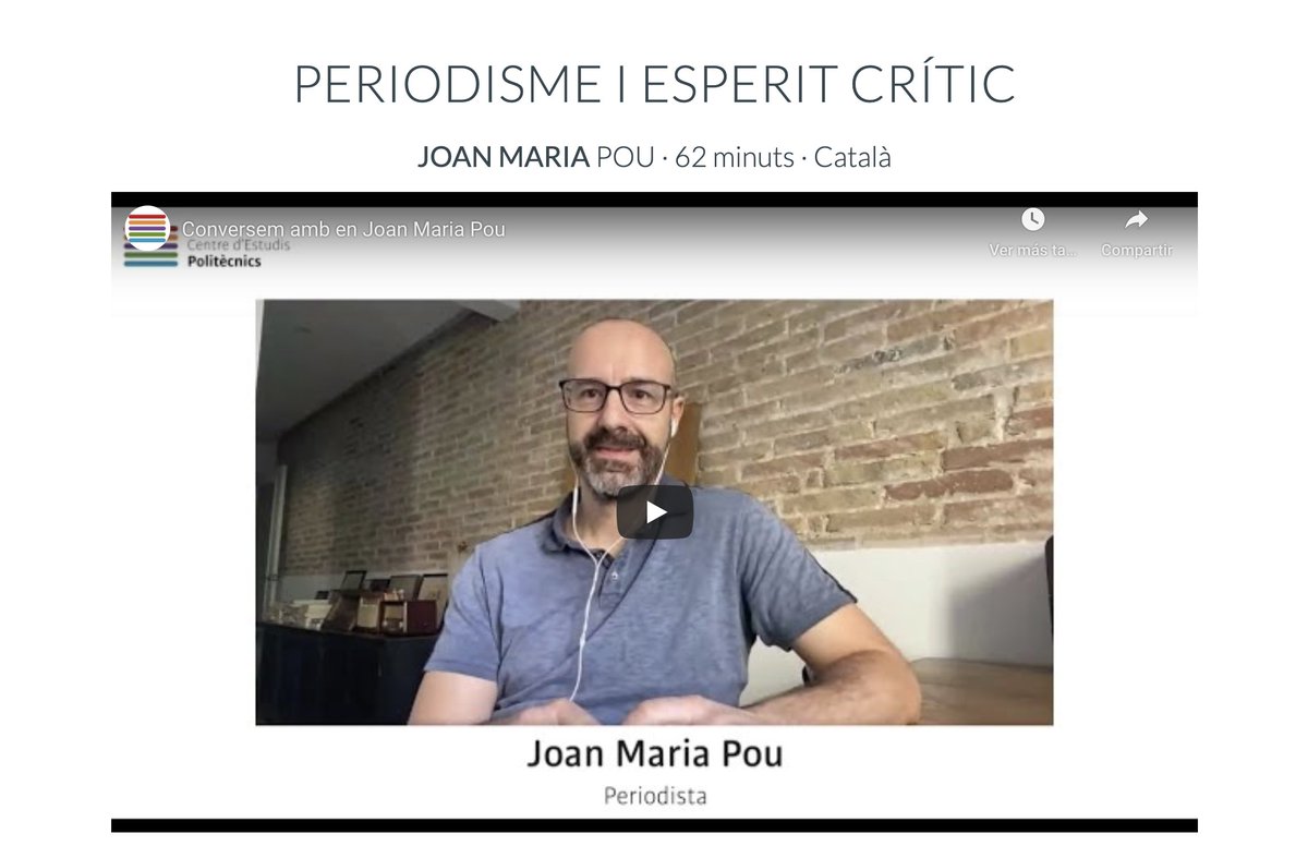 ce_politecnics's tweet photo. 🗣️ Dins de l'#IMT20 trobaràs un programa de #ponències on persones expertes i professionals de trajectòria constratada ens comparteixen la seva visió sobre temes diversos relacionats amb el seu sector professional. 

👉 Totes a https://t.co/7QHT8bfmGo 

#ResEnsAtura #FPcat https://t.co/TAqWqYEesS