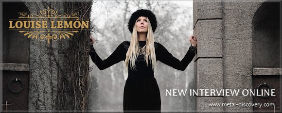 LOUISE LEMÓN - New interview with #louiselemon now online... metal-discovery.com/Interviews/lou…