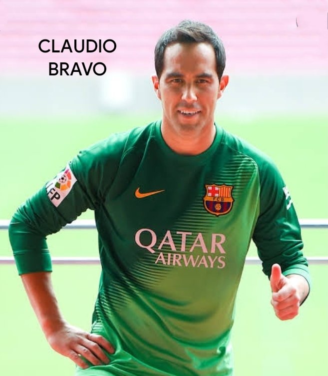 Claudio Bravo (GK).From Real Sociedad for 12 mil.App-75.Signed as an immediate replacement for Valdes, Bravo was our league GK for 2 seasons before being sold to Manchester City in 2017 for 18 Millions. Good deal all around.Rating- 7/10.