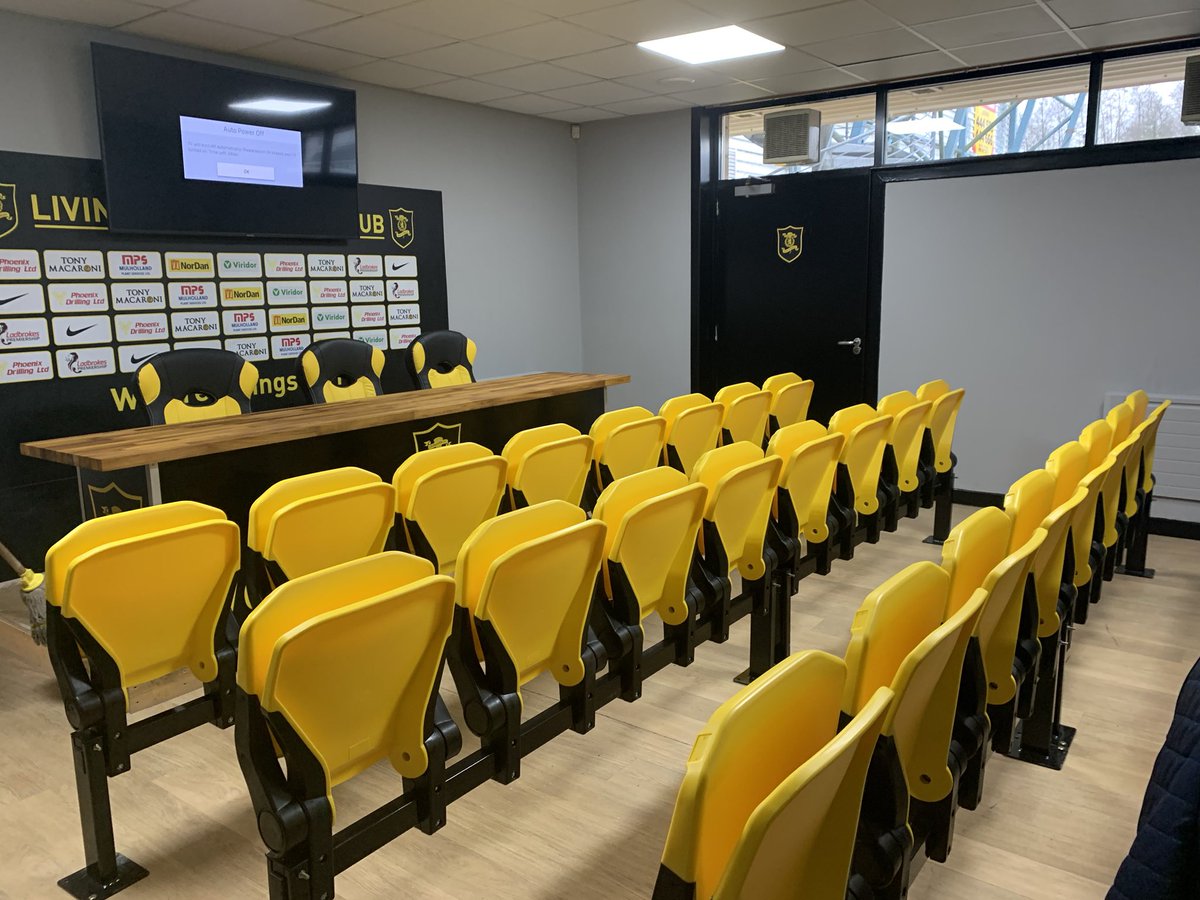 Towards the end of January we were able to complete our brand new Media Room in the main stand! Also, we improved the desk in our media area.Fair to say, this is some makeover from what it used to look like! Just one of the many improvements we have had over the season!