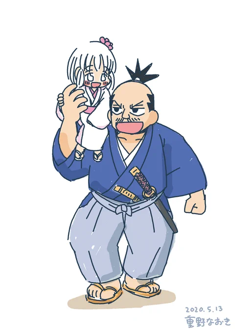 お題箱絵。「真田信綱と清音」
#真田魂 #信長の忍び 