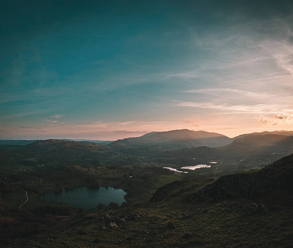 JamiGoldsworthy's tweet photo. Looking forward to bring able to plan some adventures, when this lockdown is over - until then it's just looking back on my old ones!⠀
.⠀
This was taken at sunset on top of Loughrigg Fell with @ejgreengrass after we spent the day clambering up there,… https://t.co/pPm2kNPc8Y https://t.co/r9rksFn9th