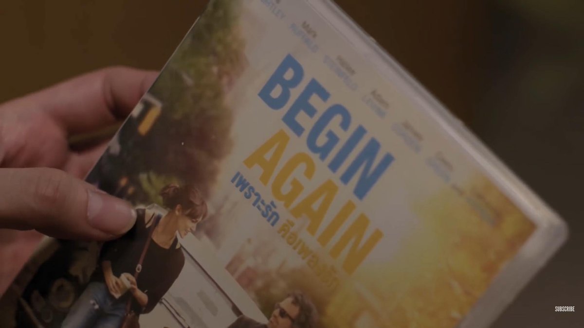 begin again (2013)- for those who want to BEGIN AGAIN this is for u- past relationships or even broken relationships? it's never too late to start over :>- you will never listen to maroon 5's LOST STARS the same way again, i promise