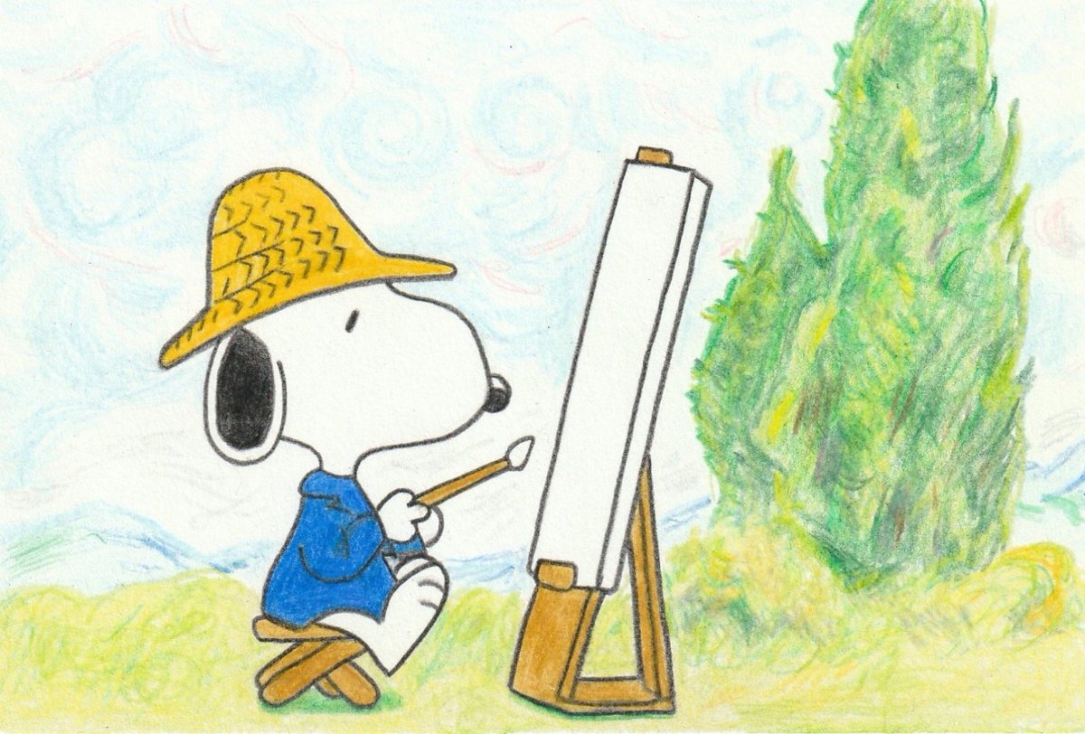 Sima イラスト スヌーピー Illustration Snoopy