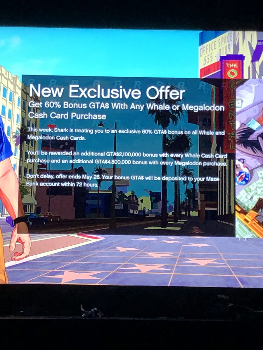 im_mojoo's tweet photo. @RockstarSupport 72hours passed still no 60% bonus? https://t.co/e4zr3qCEzc