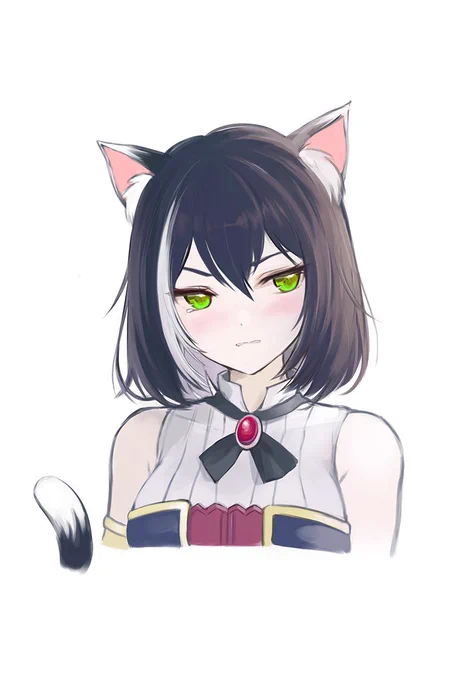 短髪キャルちゃん?‍⬛
長髪コッコロちゃん?

#プリンセスコネクトReDive 