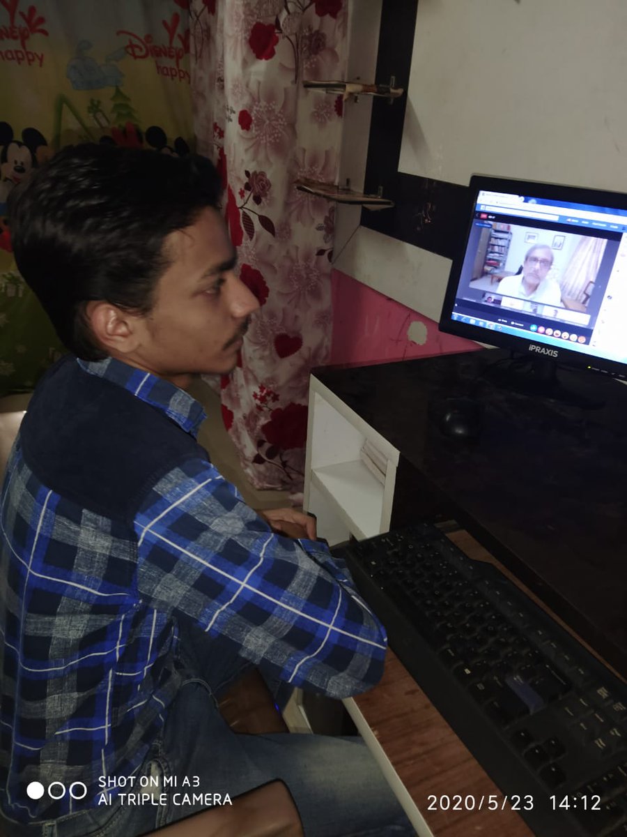 IMitrc's tweet photo. Today Bikaner Technical University organized an online Talk session on the 'Impact of Covid19 on Indian Economy' Dr.Sudarshan iyengar(Former VC of GVU)was the key note speaker.  This session was attended by the faculties of https://t.co/NYz8OjNLtu I year along with the students. https://t.co/fTl6y4jvB8