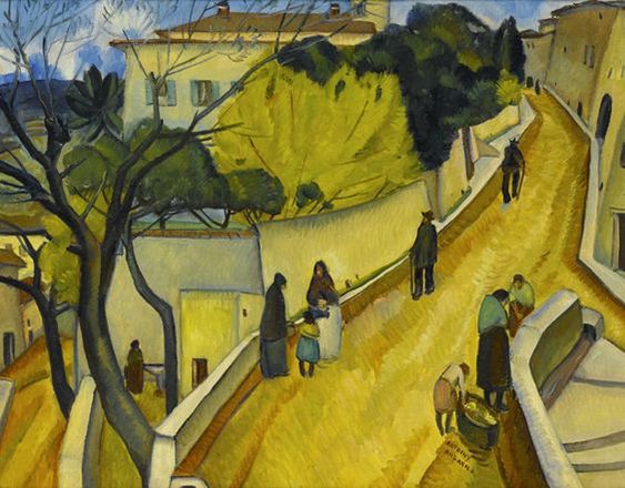 tizianacampodon's tweet photo. Anthony #Angarola (American), 1929, The Main Travel Road https://t.co/fvpr1Nh3k4