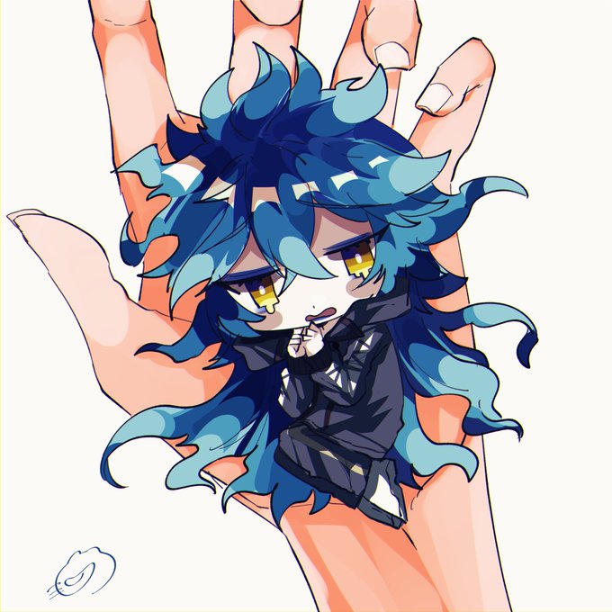 やめて…潰さないで…
 #ツイステファンアート 