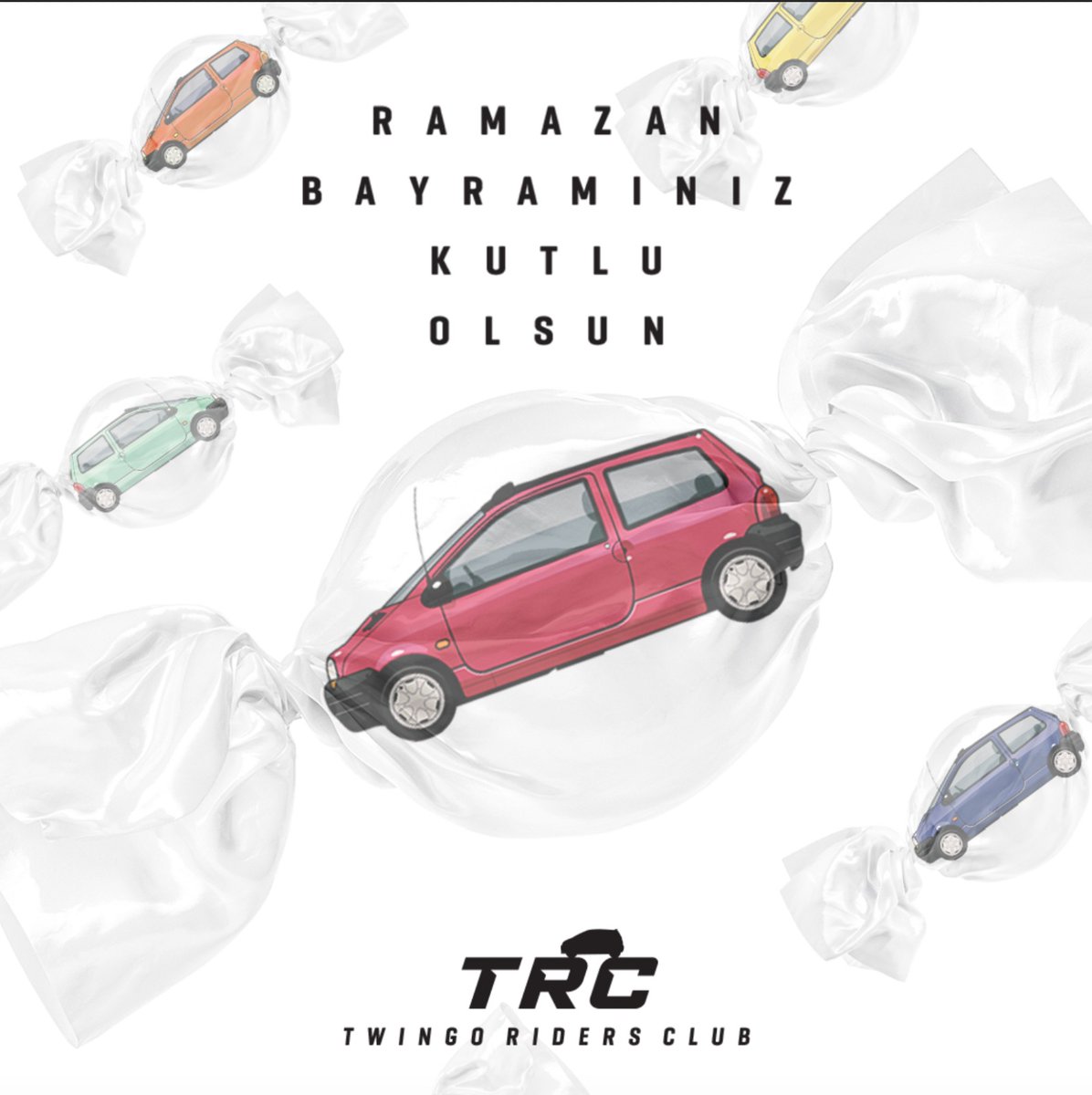 “Ramazan Bayramınız Kutlu Olsun” #twingoridersclub #trc #twingo #renaulttwingo #twingotürkiye #ramazanbayramı #ramadanmubarak #ramadankareem #mutlubayramlar