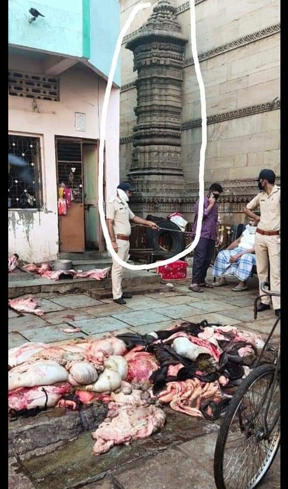 If we reclaim all these temples, enforce stricter laws, we can have some hopes to save our nation & people, else it's just cat & mouse game.Caution: gory pictures.Check the temple occupied & converted as masjid.Place: Shahpur, Ahmadabad #ReclaimTemples