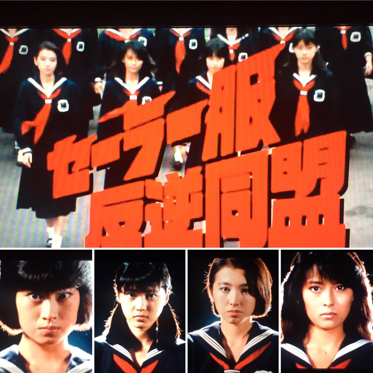 セーラー服 反逆同盟 全6巻 DVDレンタル落ち 中山美穂、仙道敦子