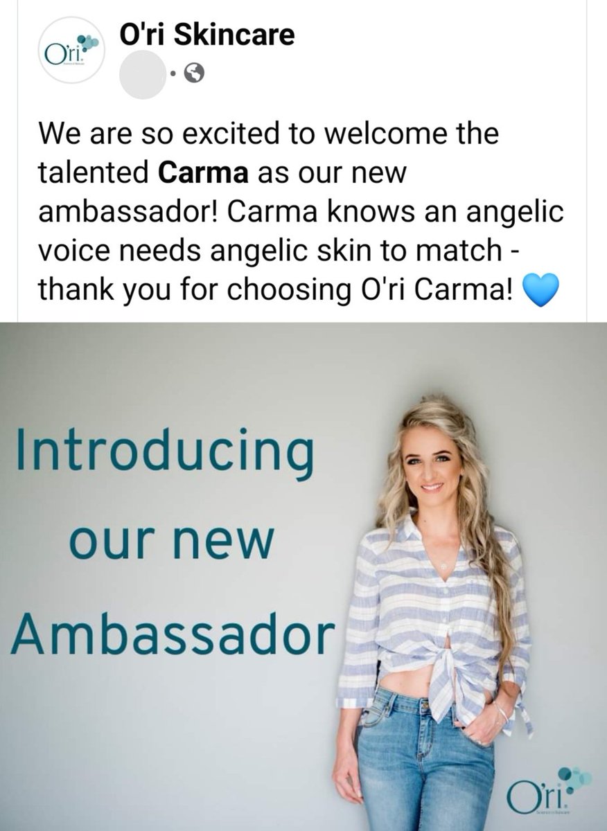 Sopas my O'RI SKIN CARE KIT ontvang! So opgewonde om deel te wees van hierdie span.
Kontak hulle nou vir 'n fantastiese mediese velsorg produk.

oriskincare.co.za

#skincare #skincareroutine #medicalskincare #skinproducts