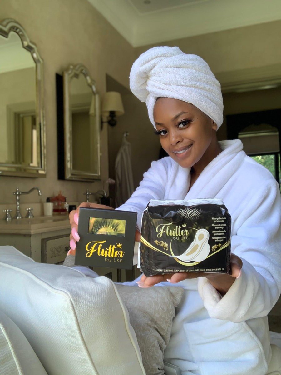 Thandekamabuz's tweet photo. Let’s support our own🥰 Buy them pantyliners and eye lashes ♥️ @Leratokganyago #LeratoKganyagoMustRise https://t.co/GxaD6u1VuK