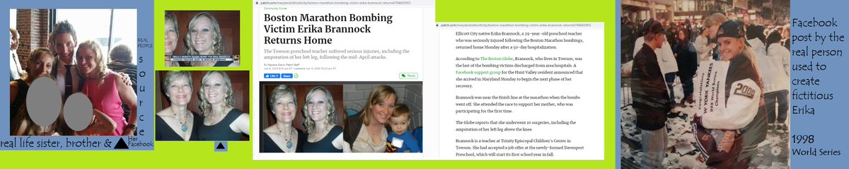 Donna_In_Heaven's tweet photo. In case still wondering, who did they use to CREATE fictitious #BMB victim Erika Brannock, or about #MediaCabal & #ImageFraud #ActionNeeded FBI, Red Sox & other Sports Orgs., Boston Hospitals, phony US Congress & Obama Admin & Federal Courts terrorized & defrauded USA population https://t.co/0JjOMMsD6v