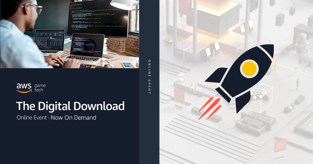 AWSGameTech's tweet photo. Lend a hand and land a rocket in our Hands On Demo section of The Digital Download! https://t.co/gbsy4v68SE #TheDigitalDownload https://t.co/BP89DTFx9k
