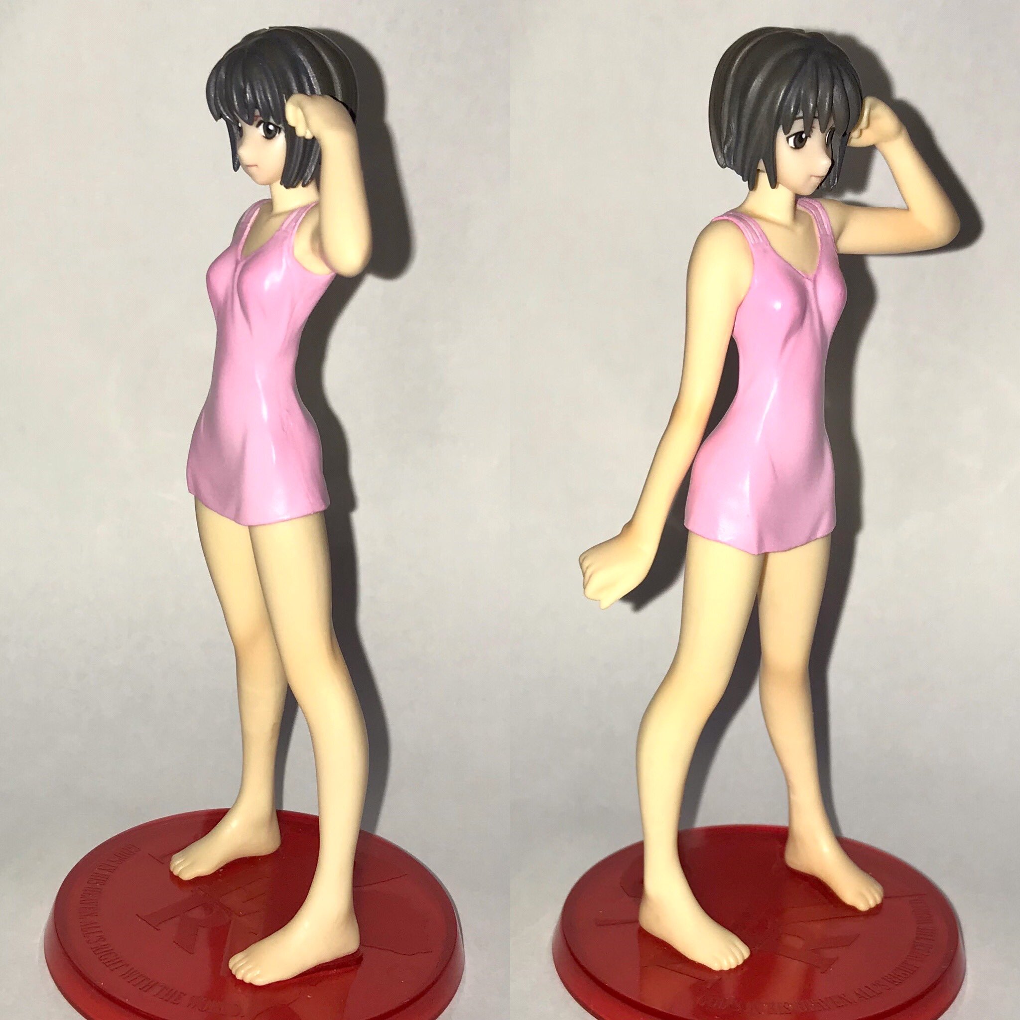 ツイタロウ 中原岬ちゃんは新しい身体を手に入れた 中華街にようこそで着てたピンクのワンピース 微妙に違うけど を再現してみた 使用したのはエヴァポートレイツ3のアスカ 首をボールジョイント加工したほか 長い下半身をウエストの結合部で１cm