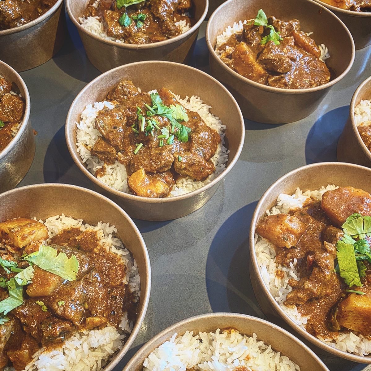 PunjabiShack's tweet photo. Our first weekend of deliveries done and that was fun 👍 thank you to everyone who supported us 💥  menu coming soon for next weekend 😋 https://t.co/Rj0fMt4wJ6