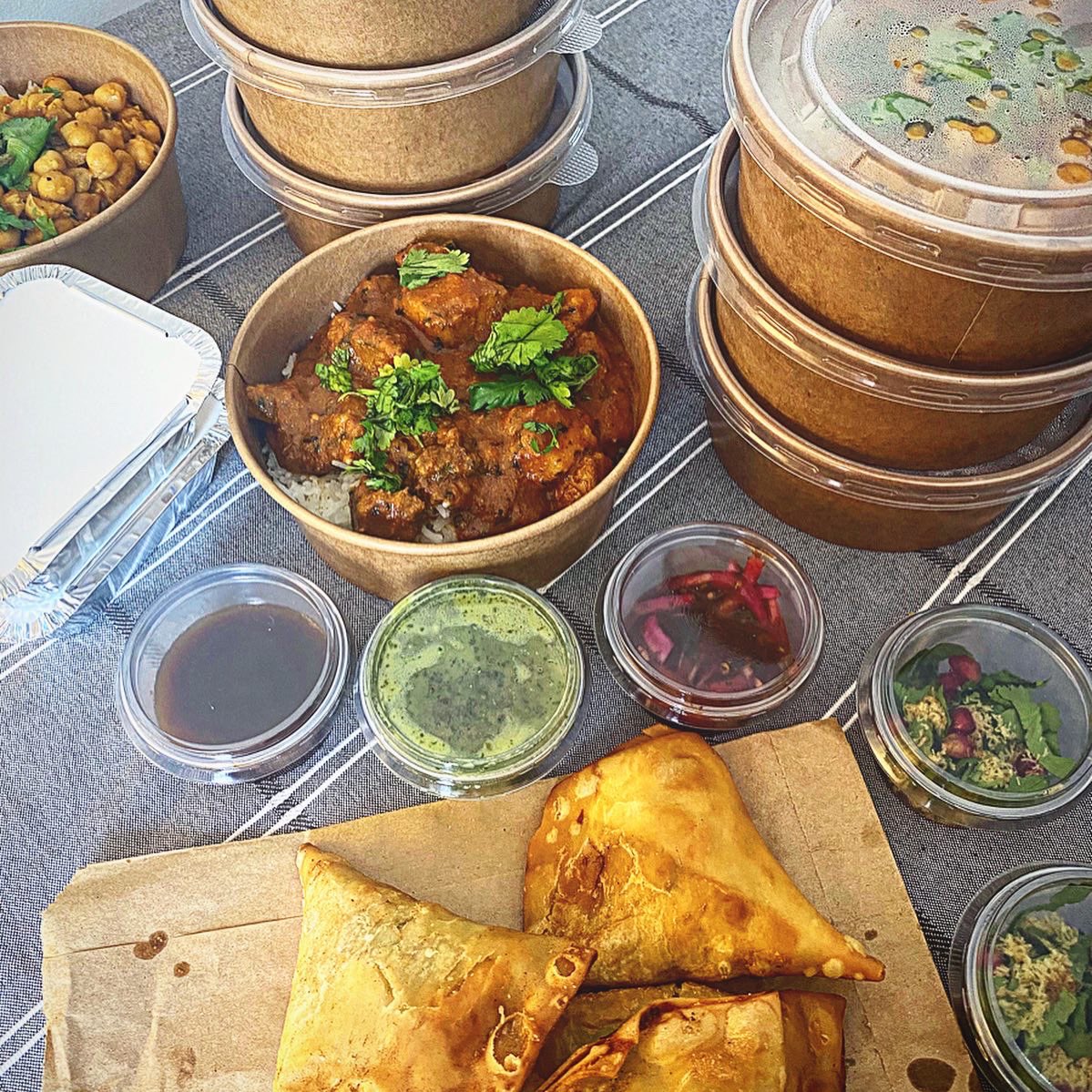 PunjabiShack's tweet photo. Our first weekend of deliveries done and that was fun 👍 thank you to everyone who supported us 💥  menu coming soon for next weekend 😋 https://t.co/Rj0fMt4wJ6