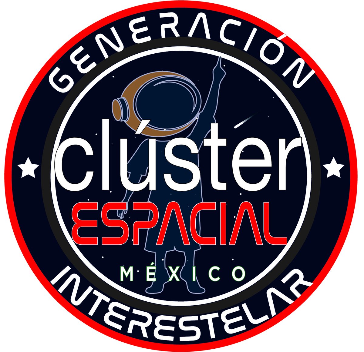 ClusterEspacial's tweet photo. En conmemoración a honrar aquellos que creen en la fuerza de los sueños y que sueñan en grande, les presento el tercero de cinco parches nuevos que ahora usaremos en el #ClústerEspacial El mundo necesita al talento mexicano y el universo lo conocerá.#TheFutureIsNow #SpaceExplore https://t.co/my4iFYZdBe