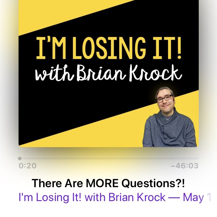 KrocksKitchen's tweet photo. Let us know what topics you want to hear about on Brian’s new podcast @ImLosingItShow!

Also listen to this week's episode if you haven't to hear us answer YOUR questions ▶️ https://t.co/RDa87ckwLm https://t.co/aEXfClOGib