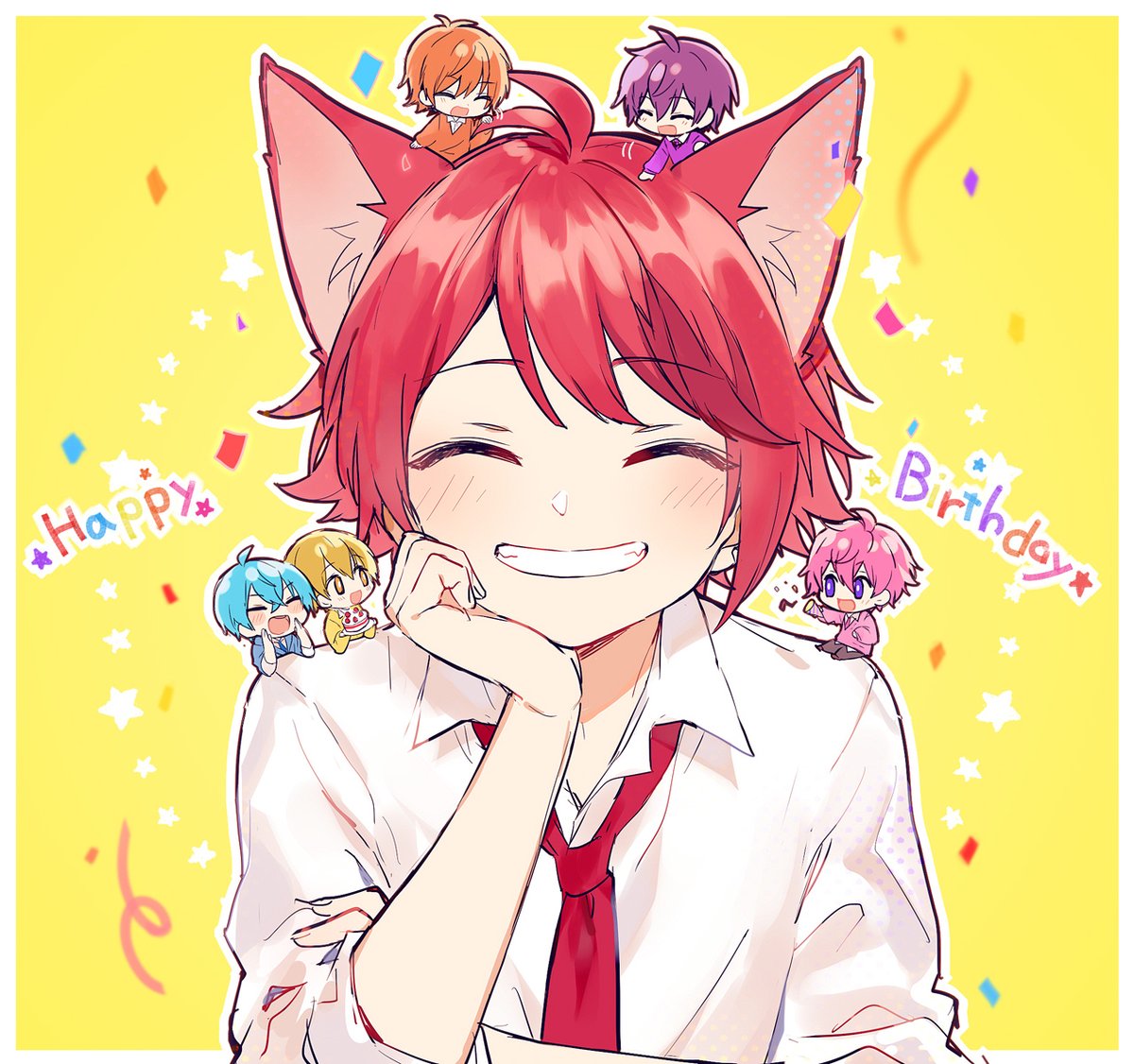 「おめでとうございます! #莉犬くん生誕祭2020 」|こいちのイラスト