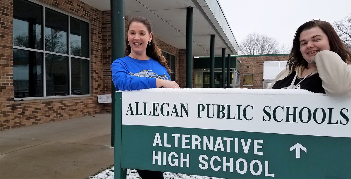 LauraFeffer's tweet image. We are thrilled to announce that Allegan Alternative High School has been named the 2020 Michigan Alternative School of the Year!

We are grateful to The Michigan Alternative Education Organization (MAEO) who has honored us with this award. #soarwitheagles #secondchances