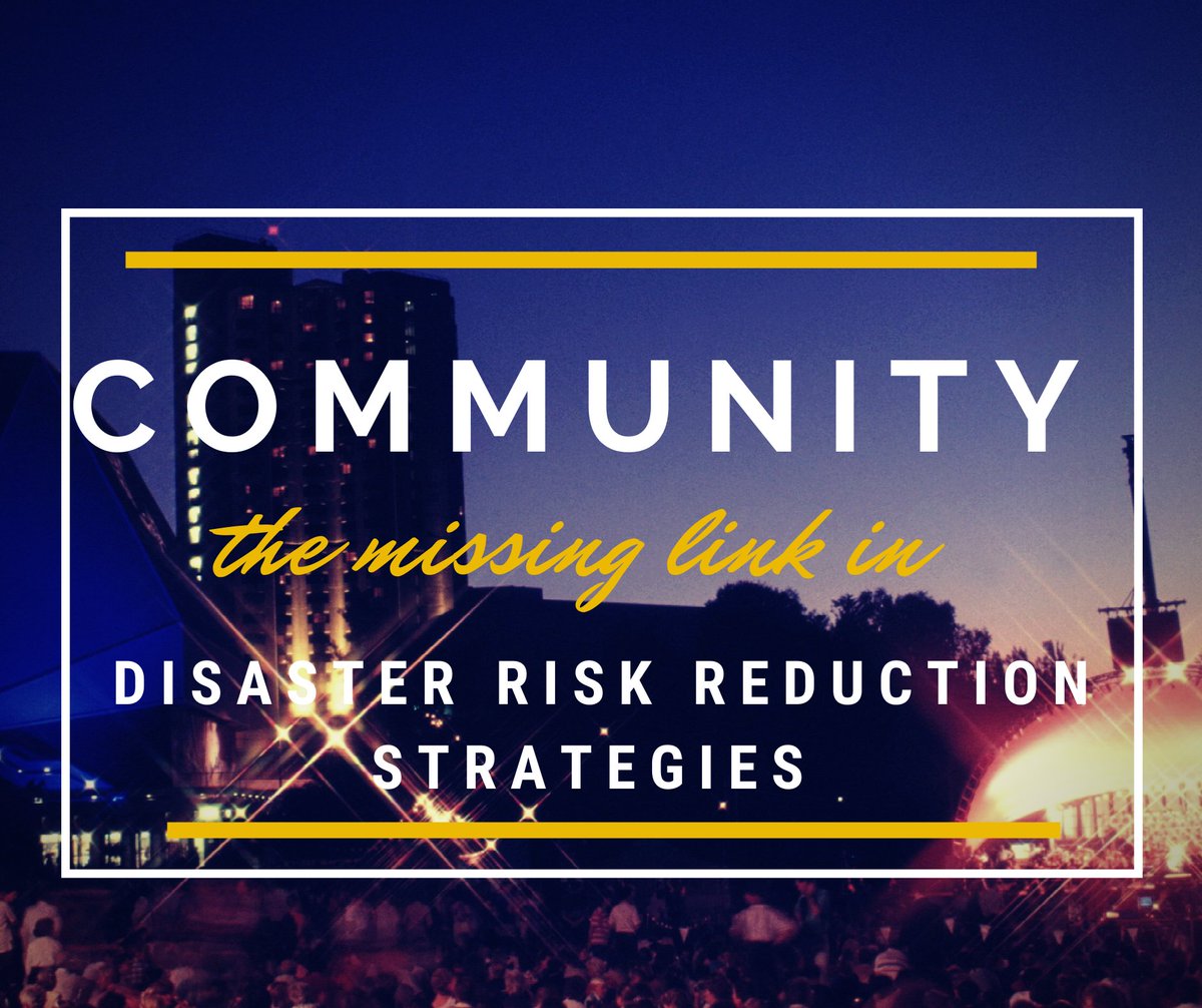 FedanFire's tweet image. When disaster strikes it's the community that is hard hit, this implies the community must be involved in finding solutions to their problems however this is not the case in many countries