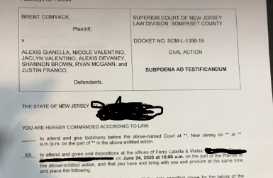 Fast-forward to last week, and this SLAPP-happy lawyer pulls a *wild* move. Every single one of my clients appears to have targetted with a subpoena (sent directly, rather than through me, which is a DIFFERENT issue):