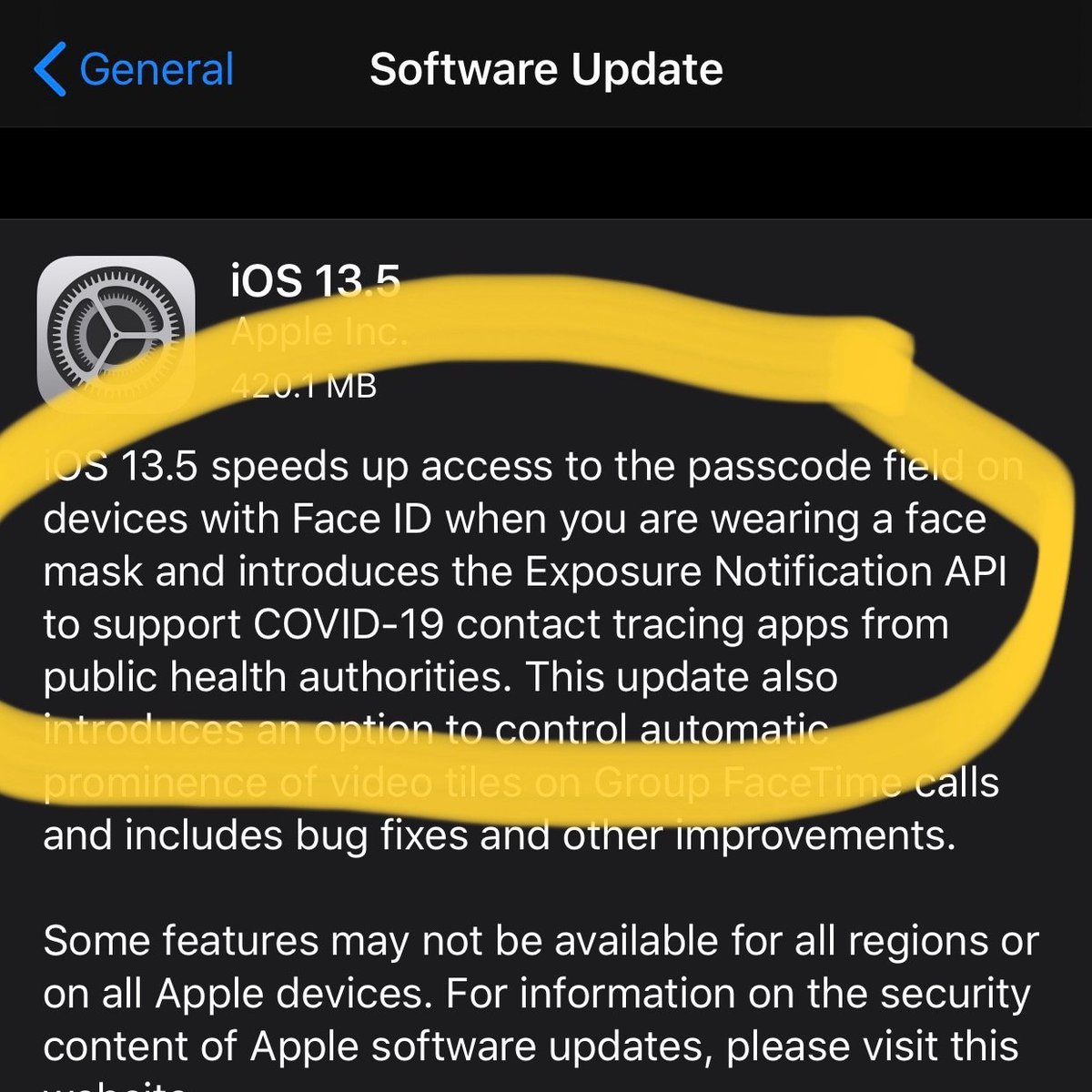 SterlingWitzke's tweet image. You may want to read the fine print on the newest iOS update....Anyone else worried about civil liberties here? 🧐  #SlipperySlope