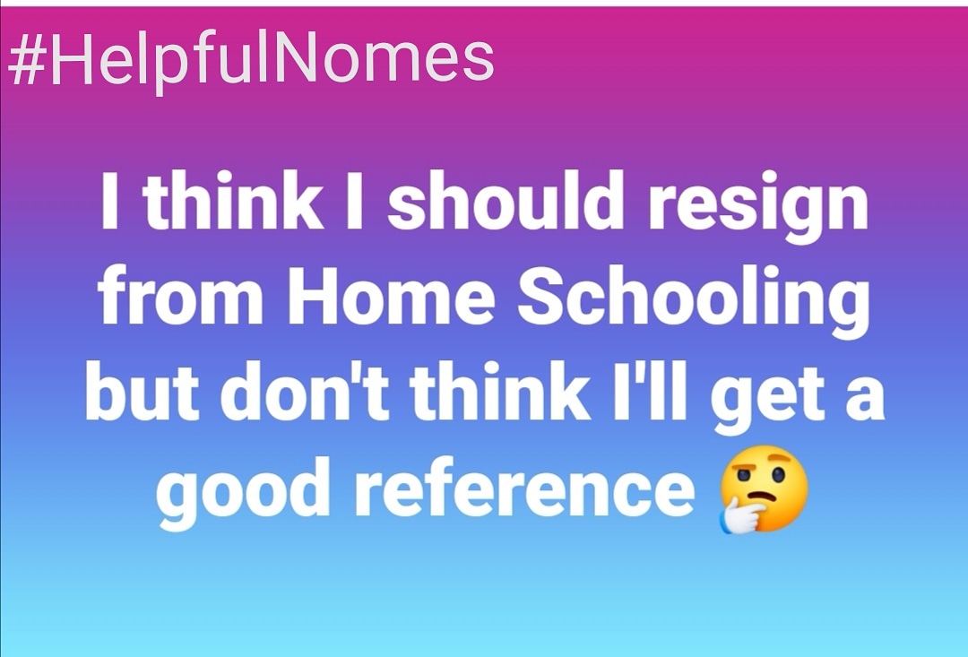 helpfulnomes's tweet photo. #HelpfulNomes #homeschooling #Teacher #mum #pupils #kids #Education https://t.co/D7M688u4WW