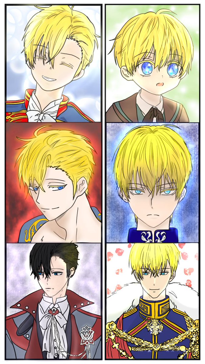 ট ইট র Nana 下手ですが ある日お姫様になってしまった件について アナスタシウス クロード 兄弟 いつ見てもかっこいい ある姫好き 描いてみた