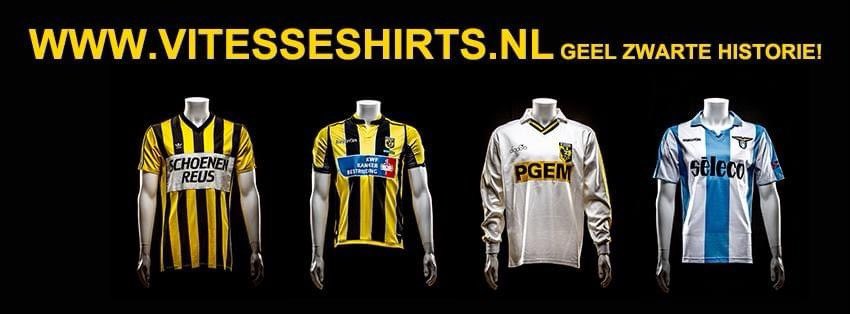 Neem eens een kijkje op vitesseshirts.nl! Geel zwarte historie... 💛🖤