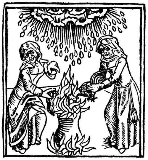 When Württemberg's harvest was destroyed, tensions flared and someone needed to bear the blame. At the time, bad weather was seen to be something that could be commanded by witches - specifically, women who had done a deal with the Devil. /4